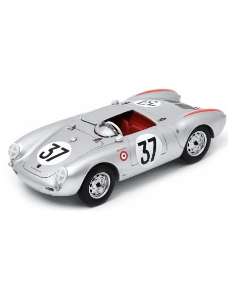 SPARK MODEL S9710 PORSCHE 550 N.37 4th 24 H LE MANS 1955 POLENSKY-VON FRANKENBERG 1:43 Modellino