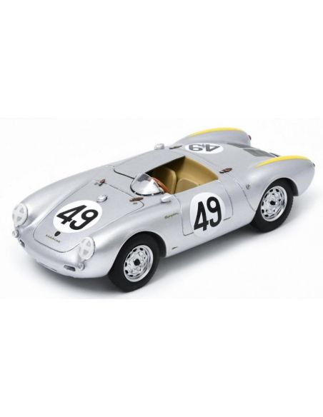 SPARK MODEL S9713 PORSCHE 550 N.49 13th 24 H LE MANS 1955 DUNTOV-VEUILLET 1:43 Modellino