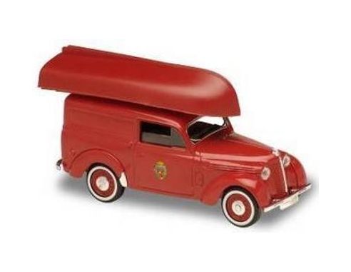 Solido 4845 RENAULT JUVA 4 POMPIER 1/43 AVEC Modellino
