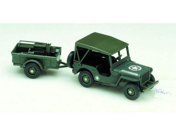 Solido 6145 JEEP + ACCESSORIES 1/43 Modellino