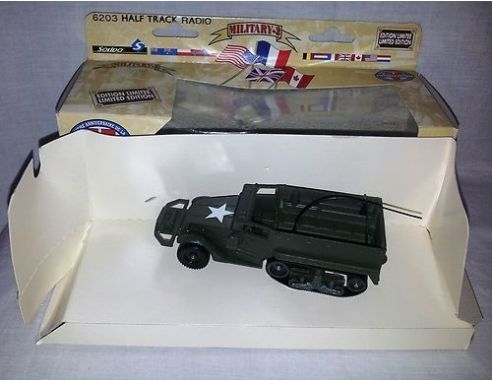 Solido 6203 HALF-TRACK RADIO 1/43 50TH ANNIVERS. Modellino