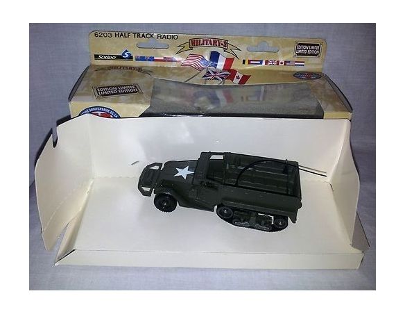 Solido 6203 HALF-TRACK RADIO 1/43 50TH ANNIVERS. Modellino