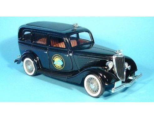 Solido 8073 FORD SEDAN POLIZIA 1934 1/18 Modellino