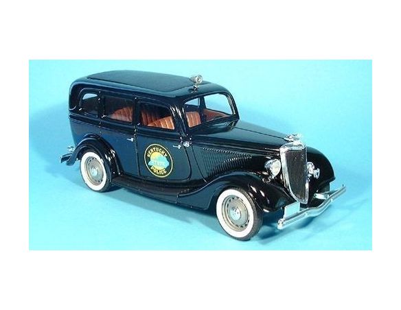 Solido 8073 FORD SEDAN POLIZIA 1934 1/18 Modellino