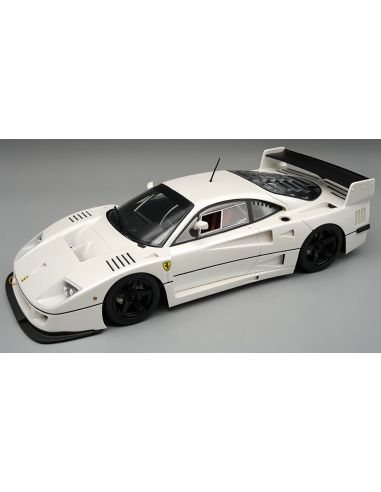 TECNOMODEL TMD18286R FERRARI F40 LM 1996 PRESS VERSION MET.PEARL WITH BLACK RIMS 1:18 Modellino