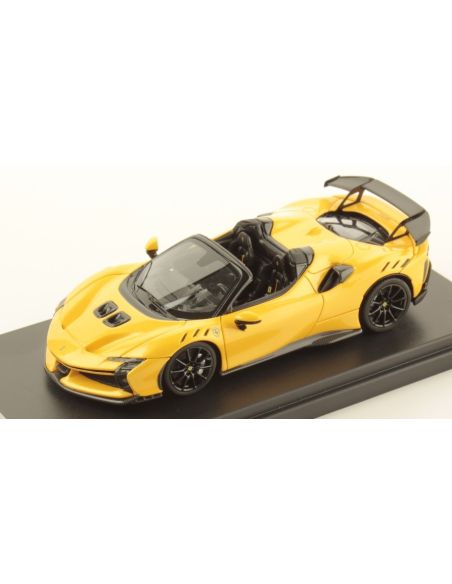 LOOKSMART LS552E FERRARI SF90 XX SPIDER GIALLO TRISTRATO 1:43 Modellino