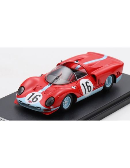 LOOKSMART LSLM134 FERRARI 365 P2 N.16 LE MANS 1966 R.ATTWOOD-D.PIPER 1:43 Modellino