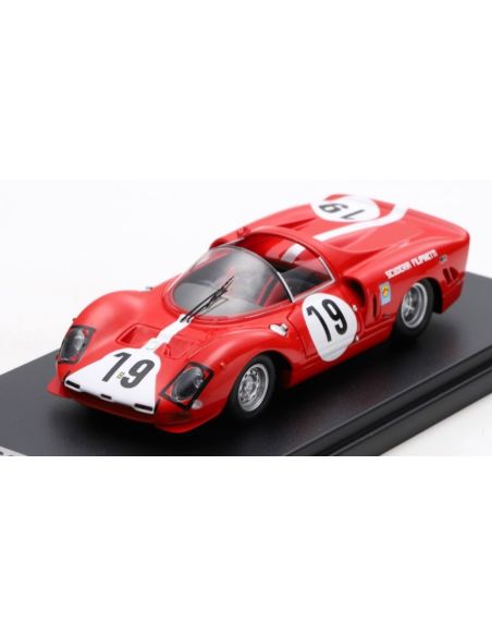 LOOKSMART LSLM136 FERRARI 365 P2 N.19 LE MANS 1966 W.MAIRESSE-H.MULLER 1:43 Modellino