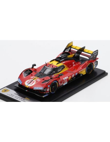 LOOKSMART LSLM183 FERRARI 499P N.51 3rd LE MANS 2024 PIER GUIDI-CALADO-GIOVINAZZI 1:43 Modellino