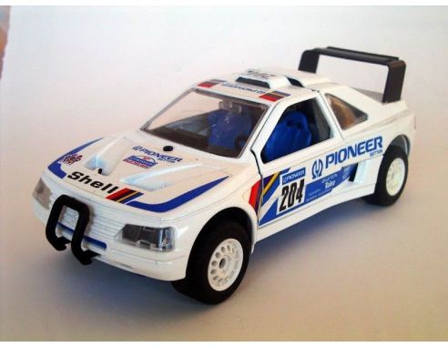 Solido ME4206 PEUGEOT 405 TURBO 16 PARI DAKAR n.204 Auto 1/24