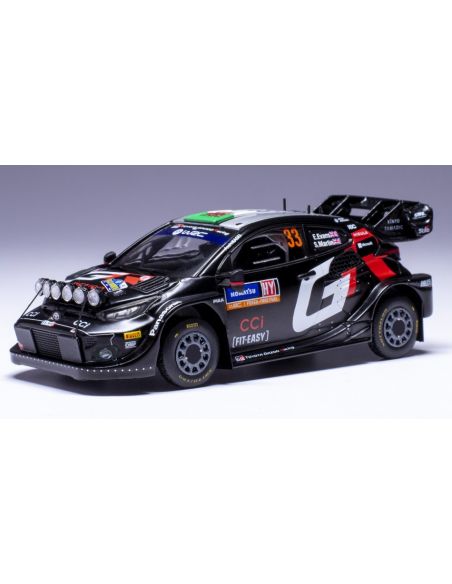 IXO MODEL RAM925 TOYOTA YARIS WRC N.33 RALLY SWEDEN 2024 EVANS-MARTIN 1:43 Modellino