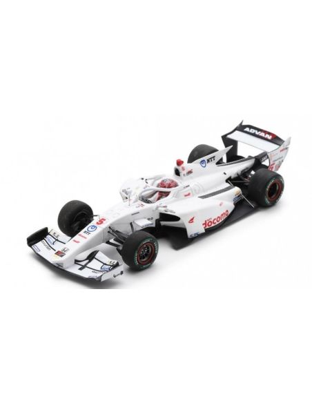 SPARK MODEL SFJ025 DOCOMO TEAM DANDELION SF23 N.5 SUPER FORMULA 2024 T.MAKINO 1:43 Modellino