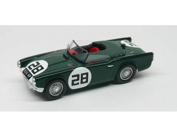 Spark Model S0501 TRIUMPH TR4 S N.28 NC LM 1960 BALLISAT-BECQUART 1:43 Modellino