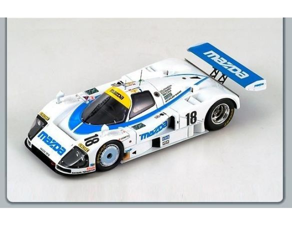 Spark Model S0648 MAZDA 787 B N.18 6^ LM 1991 1:43 Modellino