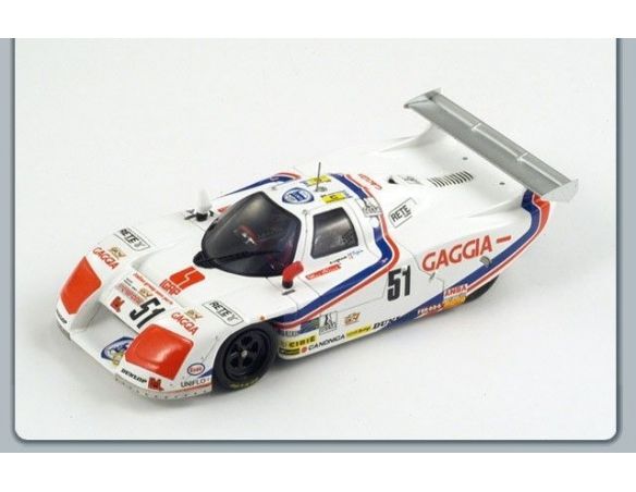 Spark Model S0663 LANCIA LC1 N.51 23th LM 1963 LARRAURI-SIGALA-OLIVAR 1:43 Modellino