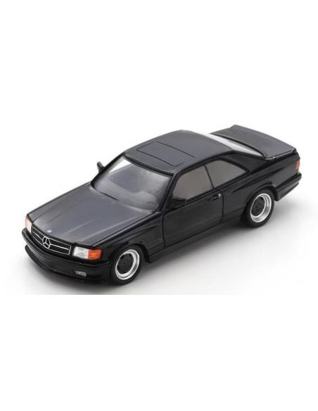SCHUCO SH450921300 MERCEDES 560 SEC AMG AILES LARGES 1989 BLACK(PRO.R43) 1:43 Modellino