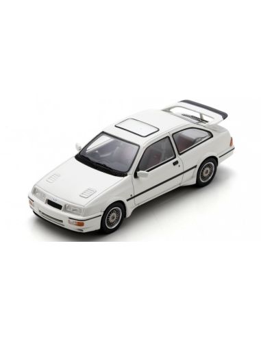 SCHUCO SH450924100 FORD SIERRA COSWORTH 1986 WHITE (PRO.R43) 1:43 Modellino