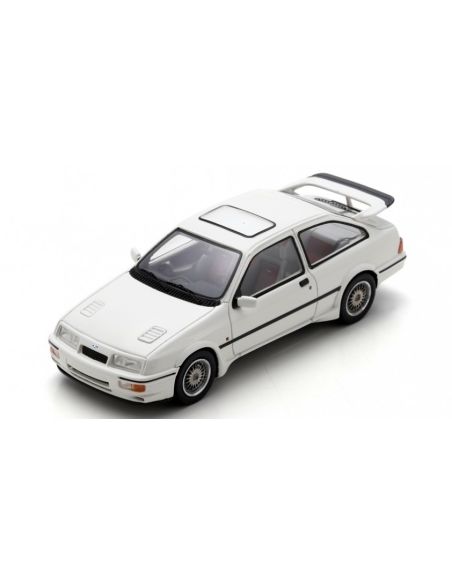 SCHUCO SH450924100 FORD SIERRA COSWORTH 1986 WHITE (PRO.R43) 1:43 Modellino