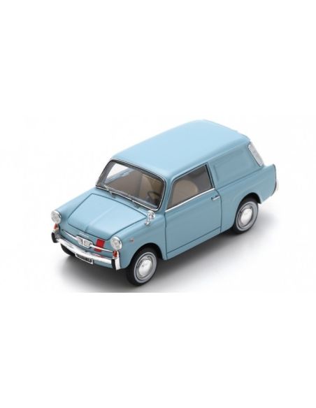 SCHUCO SH450933500 AUTOBIANCHI BIANCHINA FURGONCINO 1965 LIGHT BLUE (PRO.R43) 1:43 Modellino