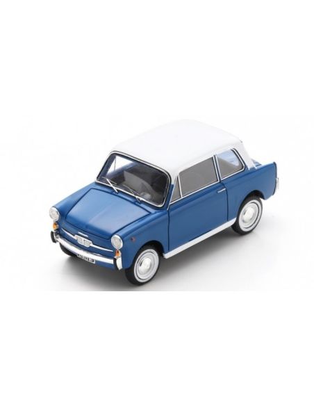 SCHUCO SH450933800 AUTOBIANCHI BIANCHINA BERLINA COUPE 1962 WHITE/BLUE (PRO.R43) 1:43 Modellino