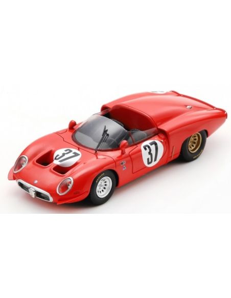 SPARK MODEL S8799 ALFA ROMEO 33 N.37 TEST DAYS LE MANS 1967 1:43 Modellino