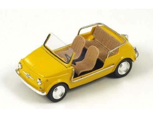 Spark Model S1497 FIAT 500 JOLLY YELLOW 1:43 Modellino