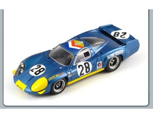 Spark Model S1545 ALPINE A220 N.28 LE MANS 1969 1:43 Modellino