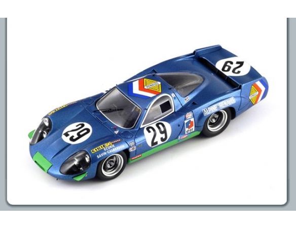 Spark Model S1546 ALPINE A 220 N.29 LE MANS 1969 1:43 Auto Competizione