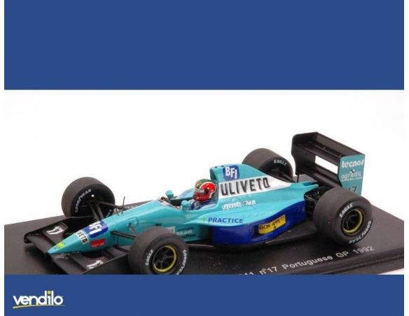 Spark Model S1663 LEYTON HOUSE E.NASPETTI 1992 1:43 Modellino