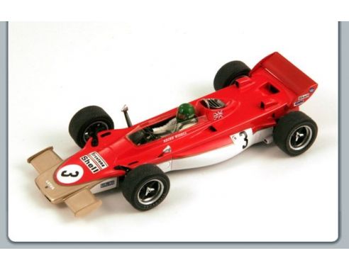 Spark Model S1765 LOTUS R.WISELL 1971 N.3 BRITISH GP 1:43 Modellino