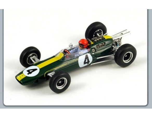 Spark Model S1772 LOTUS 25 P.ARUNDELL 1964 N.4 FRANCE GP 1:43 Modellino