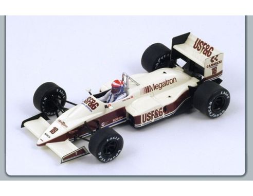 Spark Model S1797 ARROWS E.CHEEVER 1987 N.18 MONACO GP 1.43 Modellino