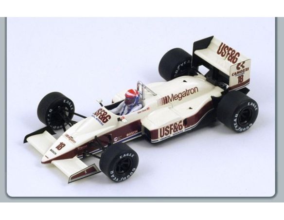 Spark Model S1797 ARROWS E.CHEEVER 1987 N.18 MONACO GP 1.43 Modellino