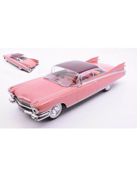 WHITEBOX WB124235 CADILLAC ELDORADO SEVILLE 1959 LIGHT PINK 1:24 Modellino