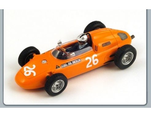 Spark Model S1862 PORSCHE G.MITTER 1963 N.26 4th GERMAN GP 1:43 Modellino