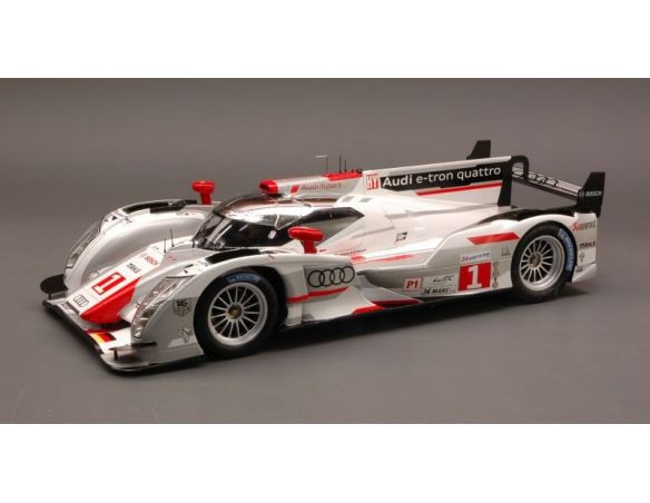 Spark Model S18LM12 AUDI R18 N.1 WINNER LM 2012 LOTTERER-FASSLER-TRELUYER 1:18 Modellino