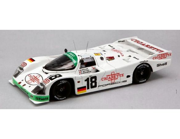 Spark Model S1918 PORSCHE 962 C N.18 9th LM 1993 1:43 Modellino