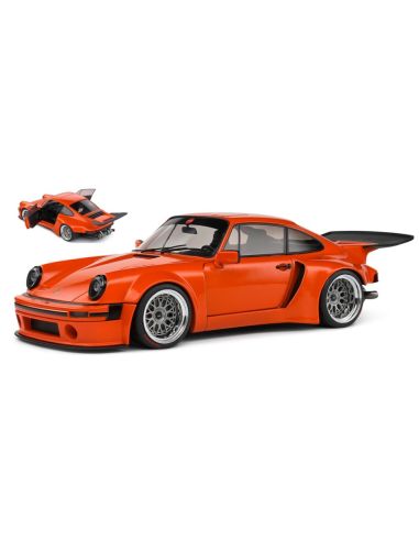 SOLIDO SL1810501 PORSCHE 911 930 3.0L KS-R COUPE 1974 2022 ORANGE 1:18 Modellino