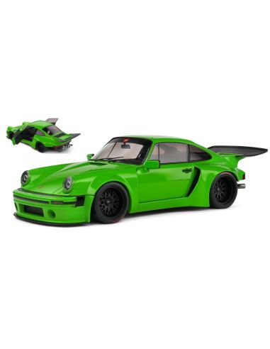 SOLIDO SL1810502 PORSCHE 911 930 3.0L KS-R COUPE 1974 2022 GREEN 1:18 Modellino