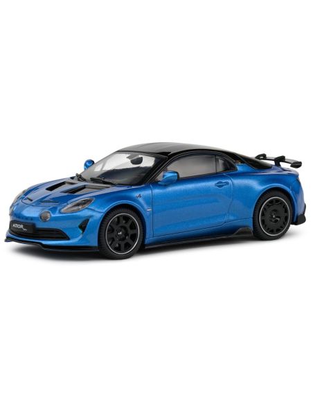 SOLIDO SL4317201 RENAULT ALPINE A110 RADICALE COUPE 2023 BLUE/BLACK 1:43 Modellino