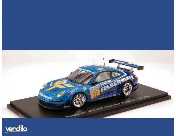 Spark Model S1955 PORSCHE 997 GT 3 N.77 LM 2009 1:43 Modellino