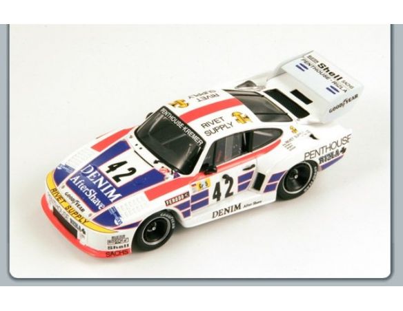 Spark Model S2029 PORSCHE 935 K2 N.42 DNF LM 1977 FITZPATRICK-EDWARDS-FAURE 1:43 Modellino