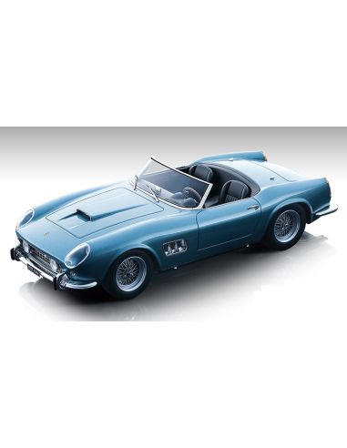 TECNOMODEL TMD18205B FERRARI 250 GT CALIFORNIA SWB 1960 CALIFORNIA MET.BLUE 1:18 Modellino