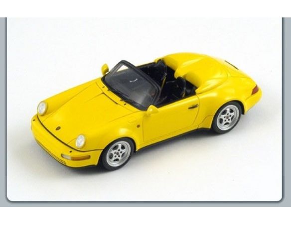 Spark Model S2094 PORSCHE 964 SPEEDSTER TURBOLOOK 1993 YELLOW 1:43 Modellino
