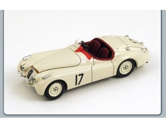 Spark Model S2117 JAGUAR XK120 N.17 LM 1950 1:43 Modellino