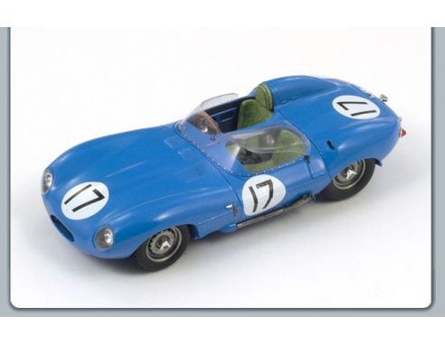 Spark Model S2119 JAGUAR D N.17 3rd LE MANS 1957 LUCAS-MARY 1:43 Modellino