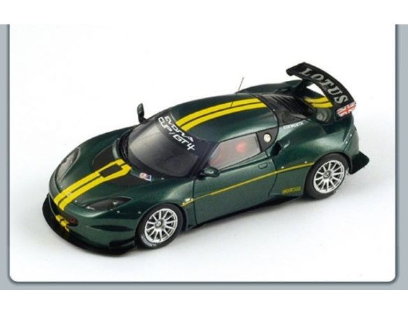 Spark Model S2206 LOTUS EVORA TYPE 124 CUP 2010 1:43 Modellino