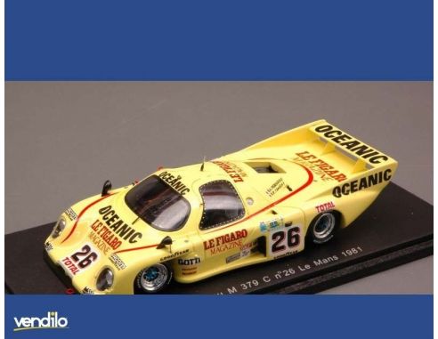 Spark Model S2267 RONDEAU M 379 C N.26 50th LM 1981 PESCAROLO-TAMBAY 1:43 Modellino