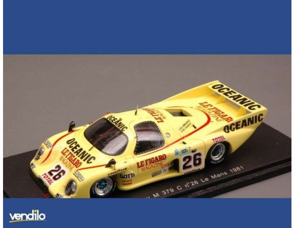 Spark Model S2267 RONDEAU M 379 C N.26 50th LM 1981 PESCAROLO-TAMBAY 1:43 Modellino