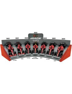 BBURAGO BUFERRARIF1SET-01 FERRARI 2021 SF21, 2022 F1-75, 2023 SF-23 7 CAR SET 1:43 Modellino